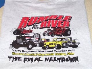 NTPA National TRACTOR PULL The Final Meltdown Rumble By River T Shirt 