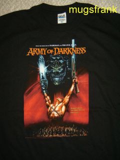 New Army Of Darkness Klaatu Bruce Campbell T Shirt