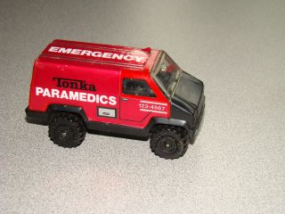 1978 TONKA Ambulance Emergency Paramedics Used Nice Collectible Truck
