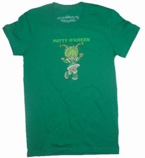 New Authentic Rainbow Brite Patty OGreen Ladies T Shirt St. Patricks 