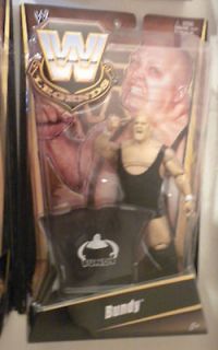 WWE Legends Series KING KONG BUNDY with T Shirt Mattel MOC WWF 