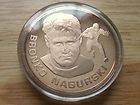 72 Franklin Mint Bronze HOF Coin Bronko Nagurski Chicago Bears Univ of 