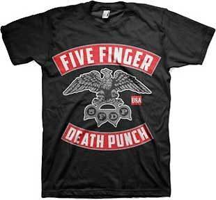 Five Finger Death Punch   Eagle Knuckle   Large T Shirt