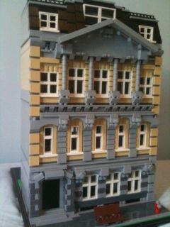 Custom lego city modular building instructions