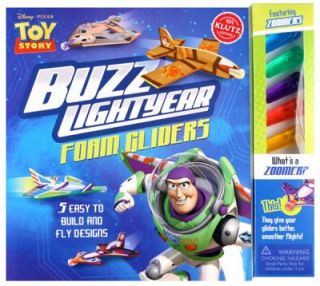 Buzz Lightyear Foam Gliders by Klutz Editors 2012, Hardcover
