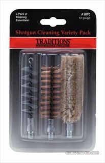 Bronze Brushes 12 gauge with 5/16  27 thread 3 pak  A1670