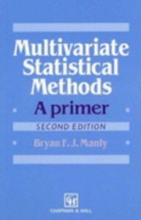   Methods A Primer by Bryan F., Jr. Manly 1994, Hardcover