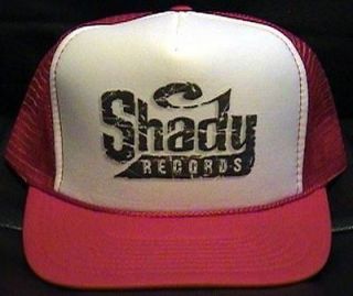 Shady Records Logo Trucker Hat eminem Recovery Slaughterhouse Hip Hop 