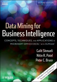  for Business Intelligence Concepts, Techniques, and Applications 