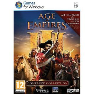AGE OF EMPIRES III 3 COMPLETE COLLECTION PC *NEW & SEALED*