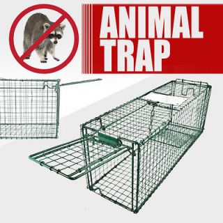   Squirrel Cat Live Animal Trap 31 x 9 x 11 Cage Rabbit Box Humane
