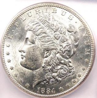   Morgan Silver Dollar   ICG MS60   RARE Key Date Uncirculated Coin