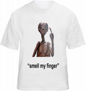 ET Alien T shirt E.T. Parody Movie Film Dvd Stag Hen T