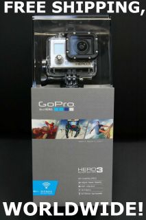 GoPro HD HERO3 Silver Edition Camcorder Hero 3 Video Camera Sports 