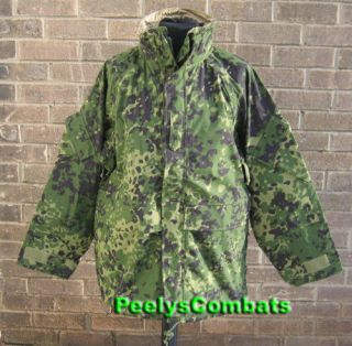 RARE** DANISH M84 Camouflage 2nd Gen ECWS GORE TEX Jacket   44R 