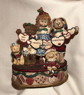 Christmas Figurine From The San Francisco Music Box Co By Marjorie 