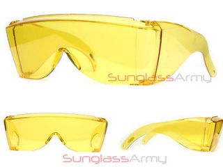 USA IMMEDIATE DELIVERY Full Shield Protection LAB SAFETY GLASSES 