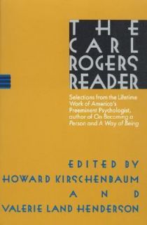 The Carl Rogers Reader by Carl Rogers 1989, Paperback