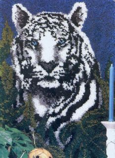 white tiger rug in Home & Garden