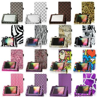 Google Asus Nexus 7 Inch Tablet Folio PU Leather Case Magnetic Cover 