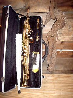 Palatino Bb Straight Soprano Saxophone with Case, Never Played WI 818 