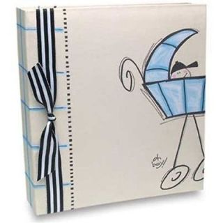 Baby Carriage Looseleaf Baby Book (Boy) by Penny Laine