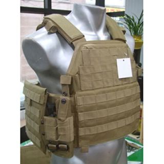 DevGru NSW USMC Molle MSPC Modular Scalable Plate Carrier Coyote Brown