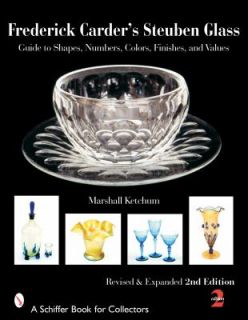 Frederick Carders Steuben Glass Guide to Shapes, Numbers, Colors 