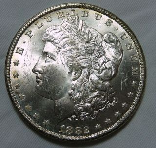 1882 Carson City Morgan Silver Dollar   Choice BU Uncirculated !!
