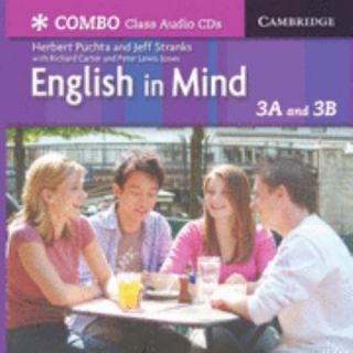 English in Mind Combos 3A and 3B Class Audio CDs by Jeff Stranks 