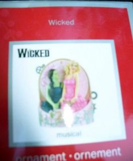 WICKED MUSICAL ORNAMENT (2nd in series) Carlton 2011