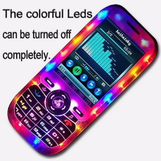   Screen Unlocked Quad band LED Music Pink cell phone for AT&T T Mobile