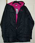 NWT Womans Under Armour Cold Gear Loose Fit Jacket Coat Black XS L 