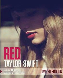 Taylor Swift RED Exclusive Zine Pack CD POSTER MAGAZINE & GUITAR PICKS 