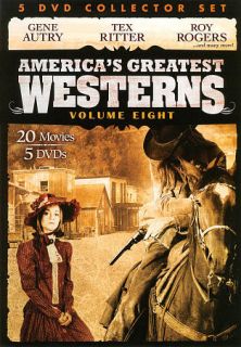 The Great American Western Collectors Set, Vol. 8 DVD, 2010, 5 Disc 