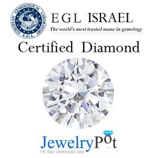 22CT E SI1 Round EGL Israel Certified Natural Loose Diamond