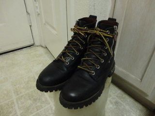 RED WING MOTORCYCLE RIDING BOOTS GREAT CONDITION VIBRAM SOLE