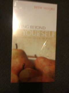 BETH MOORE LIVING BEYOND YOURSELF 6 disc dvd set BRAND NEW SEALED