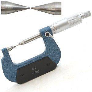 PRO PRECISION 0 1 OUTSIDE POINT MICROMETER 0.0001 NEW