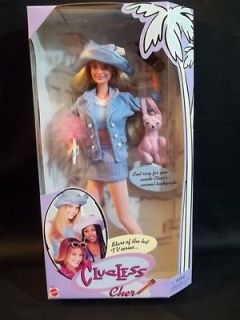 MATTEL 1996 CLUELESS CHER DOLL WITH COOL RING + ANIMAL BRACELET NRFB 