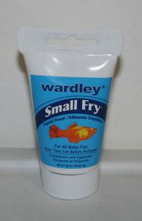 WARDLEY SMALL FRY LQIUID FOOD FOR ALL BABY FISH NET 1.06 OZ.