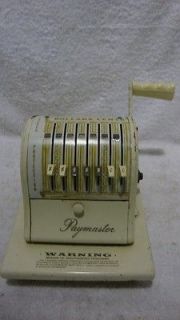 Vintage Paymaster Series S 1000 Checkwriter With Lock Protection