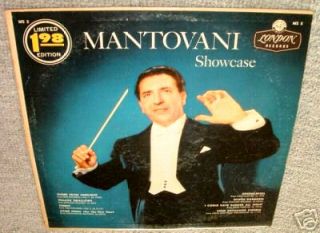 LP~MANTOVANI & His Orchestra~SHOWCASE♫album vinyl 33rpm 12 record 