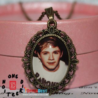   Niall Horan image Charm Epoxy Necklace with bag Music Stars DX2
