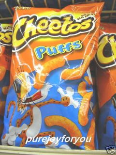 Cheetos CHEESE PUFFS Snack Chips BIG BAG*Frito Lay