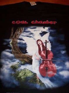 COAL CHAMBER CHAMBER MUSIC T Shirt LARGE NEW METAL