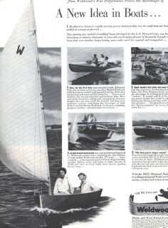 1943 ad c united states plywood corp boats