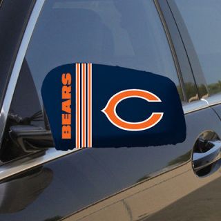 Chicago Bears Small Car Mirror Cover Set FAST SHIPPING PLUS FREE USA 