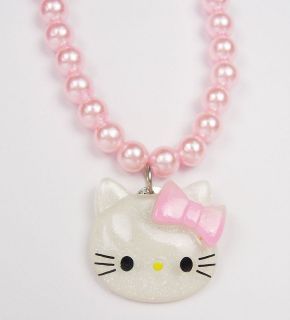   Kitty Necklace + Bracelets + Ring 3 Pieces Sets Children Jewelry #20