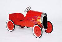 KIDS 1934 REPLICA HOT ROD PEDAL CAR RED RIDE ON TOY